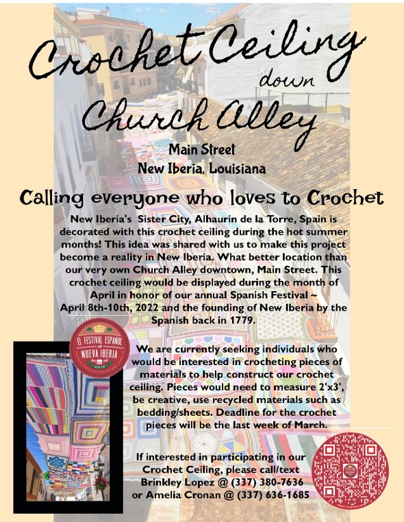 Crochet Ceiling Flyer